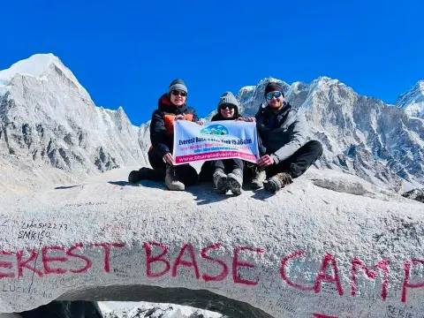 What height is Everest Base Camp?