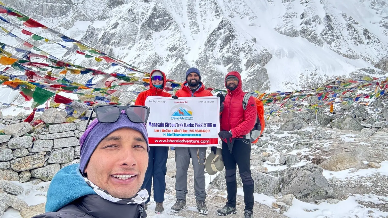Manaslu annapurna circuit trek