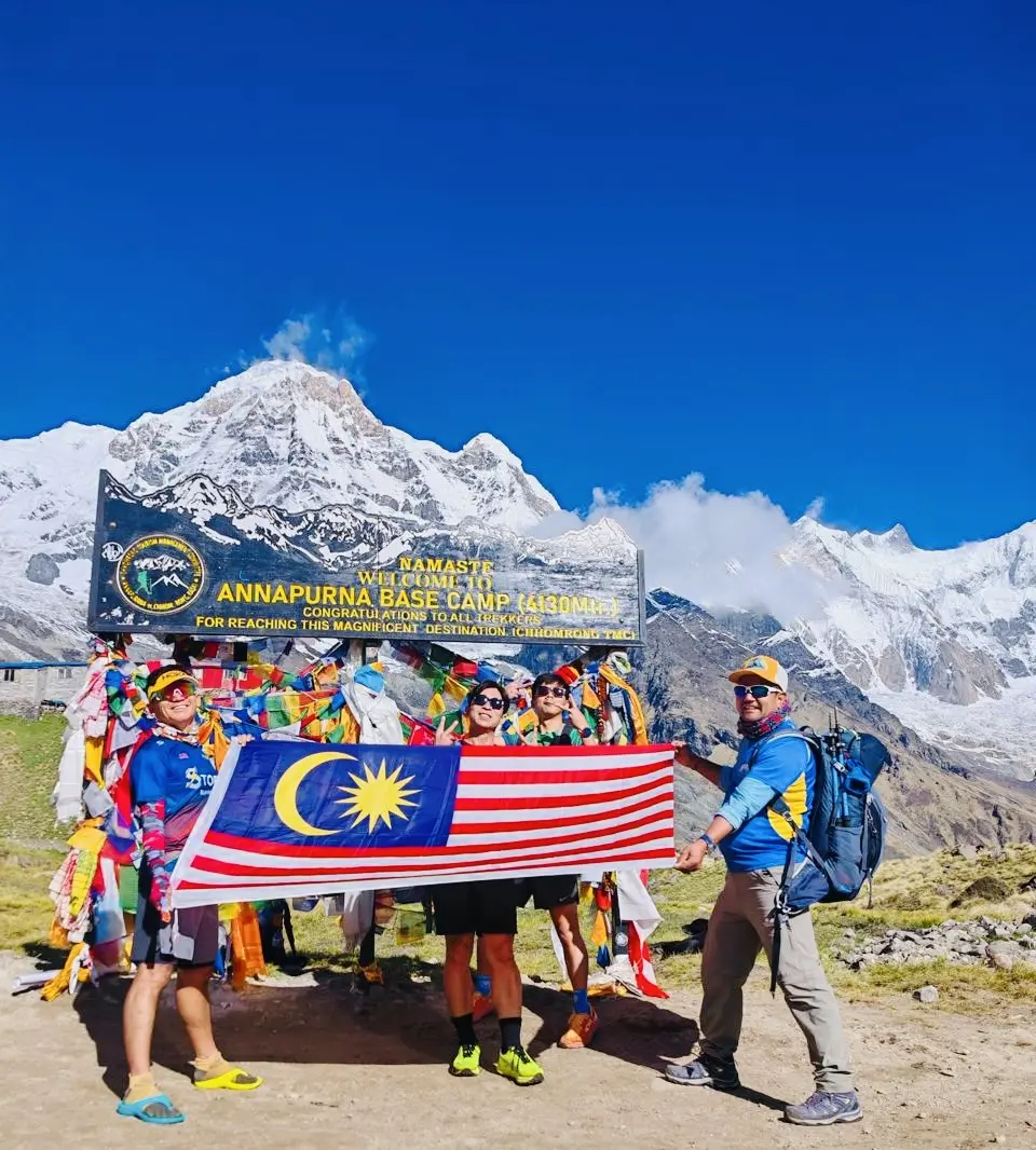 Annapurna Base Camp Trek return by heli