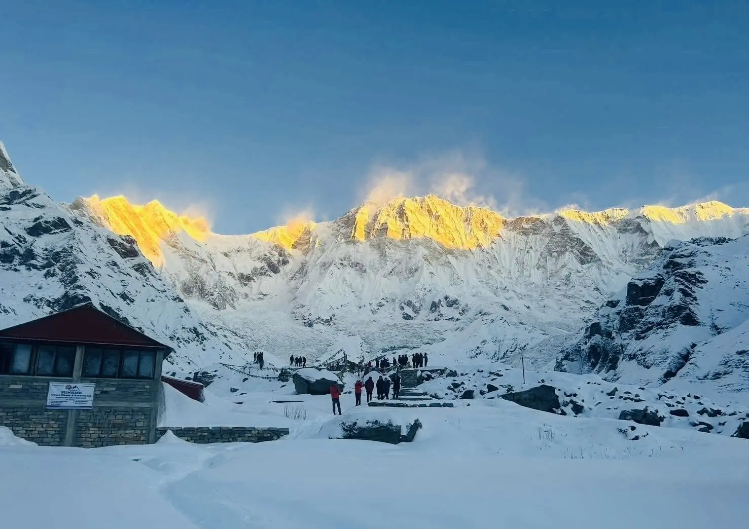 10 days Annapurna Base Camp Trek Return By Heli