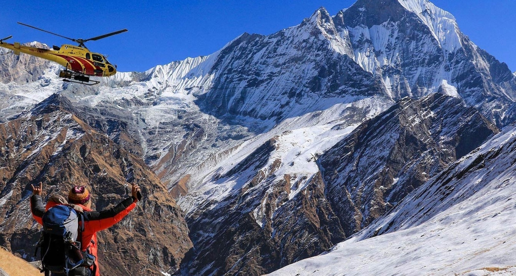 10 Days Annapurna Base Camp Trek Return By Helicopter